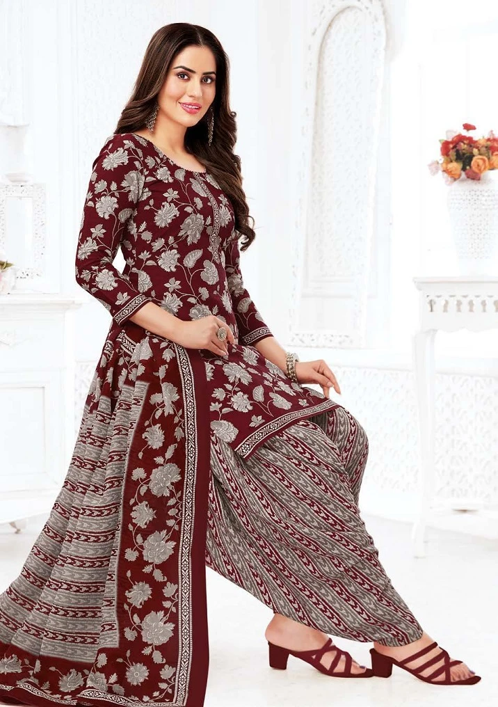 Ganpati Gouri Vol 8 Pure Cotton Wholesale Salwar Suit Catalog — Wholesale Salwar Suits, Ganpati wholesale from Surat — view 15